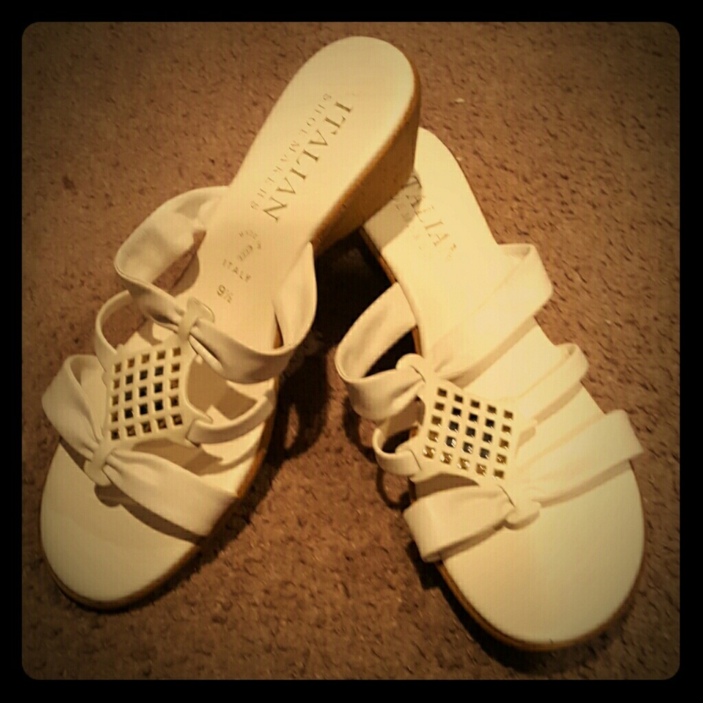 White sandles